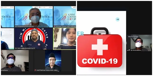 Tekan Pandemi, AMSI Luncurkan Crisis Center COVID-19 & Gelar Diskusi Publik  “Edukasi Penanganan COVID-19 bagi Pekerja Media”