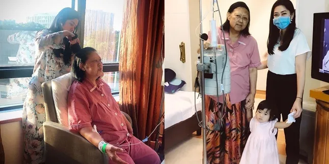 Telaten, Momen Dua Menantu Cantik Setia Dampingi dan Rawat Ani Yudhoyono