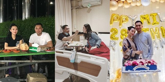Accompanying Zaskia Gotik When She's Sick, Here are 8 Pictures of Sirajuddin Mahmud Proving to be a Vigilant Husband