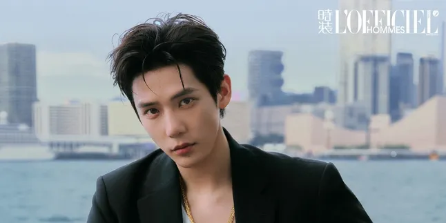 Breaking 1 Million Sales, Take a Peek at the Handsome Wang Anyu on the Cover of L'Officiel Hommes Magazine