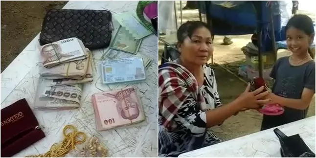Temukan Tas Berisi Uang Puluhan Juta, Begini Tindakan Gadis Ini