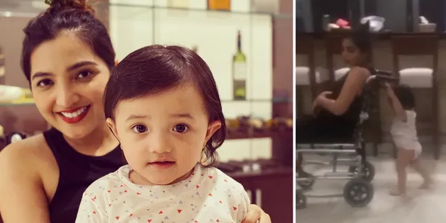 Tenaga Super Baby Arsy, Dorong Bunda Ashanty di Kursi Roda! Tenaga Super Baby Arsy, Dorong Bunda Ashanty di Kursi Roda!
