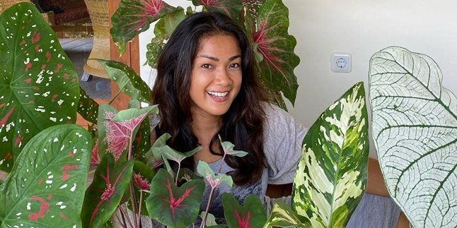 Undergoing Self-Isolation, Plants Become 'Medicine' for Nirina Zubir Against Covid-19