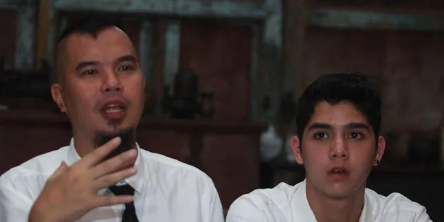 Tentang Foto Ciuman Al, Ahmad Dhani: Berarti Itu Anak Saya