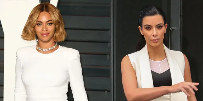 Terawang, Dress Kim Kardashian di Met Gala 2015 Jiplak Beyonce?