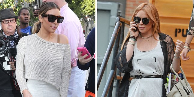 Terlalu Bermasalah, Lindsay Lohan Tak Diundang Kim Kardashian?