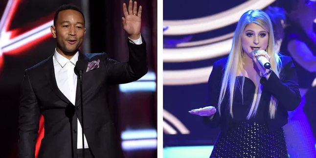 Terlibat Cinta, Meghan Trainor Biarkan John Legend Basah Kuyup