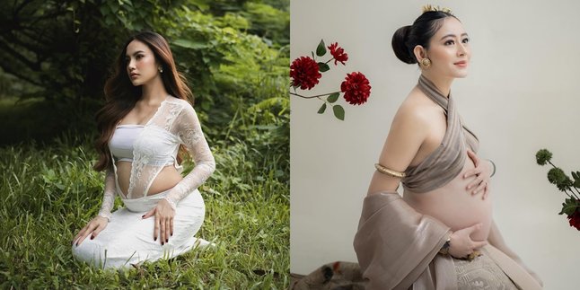 Including Mahalini, the Charm of 6 Artists from Bali Looks Stunning During Maternity Shoot - Showcasing Baby Bump