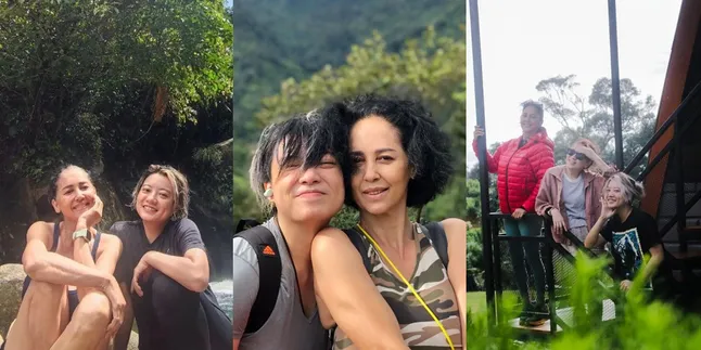 Ternyata Bestie, Ini 7 Potret Kedekatan Leony dengan Meriam Bellina - Duo Awet Muda