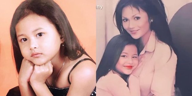 Turns out Dagu has been pointed since ancient times, here are 7 portraits of Aurel Hermansyah's childhood with Krisdayanti