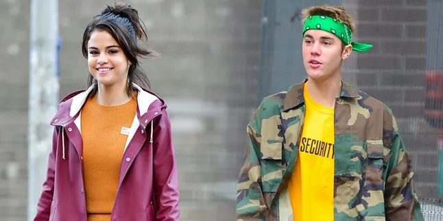 Tertangkap Kamera! Selena Gomez Beri Ciuman Manis Untuk Justin Bieber