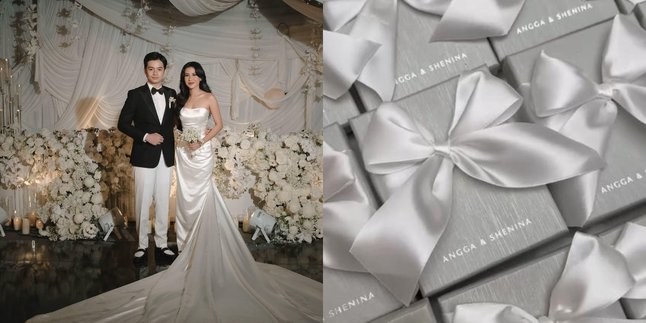 Revealed, This is the Luxurious and Elegant Wedding Souvenir of Angga Yunanda and Shenina