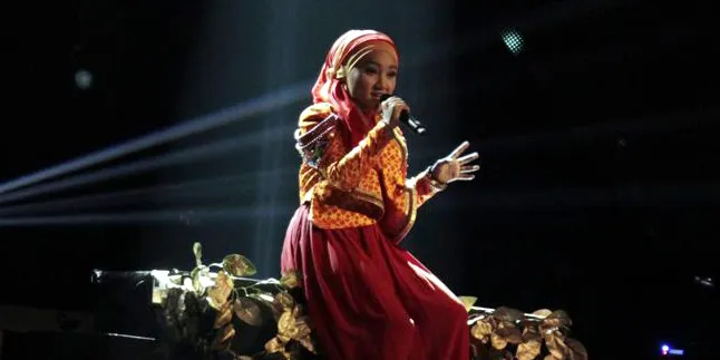 Tetap Cantik, Fatin Pakai Baju Aladin Tetap Cantik, Fatin Pakai Baju Aladin