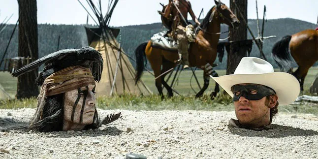'THE LONE RANGER' Dikritik Pedas Oleh Pengamat Film