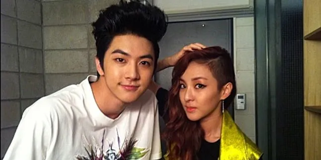 Thunder Kunjungi Sandara Park di Pesta DYLM