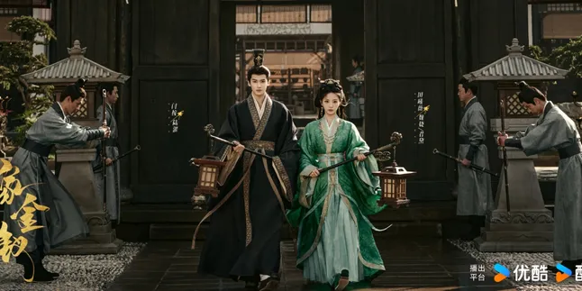 Tian Xiwei and Yan An Officially Paired, Chinese Drama Transfer Gold Hairpin Releases Still Cuts and Character Posters