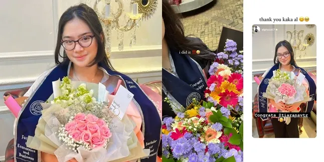 Tiara Anak Mulan Jameela Jadi Sarjana, 8 Foto Penampilan Casual Tapi Stunning dan Cantik Kebangetan Kala Wisuda Bikin Iri