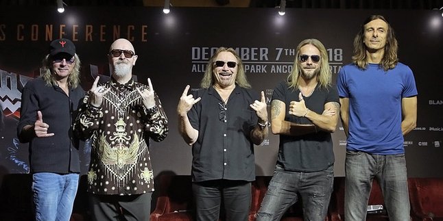 Tiba di Jakarta, Judas Priest Siap Sapa Penggemar di Indonesia