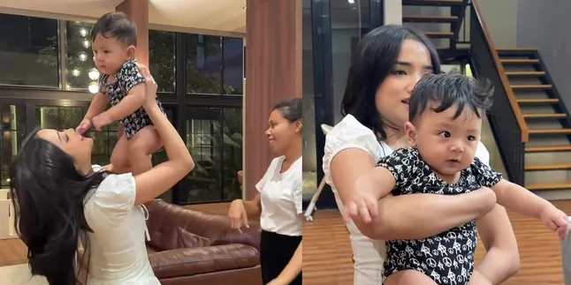 Three Weeks Apart, Fuji Overjoyed to Finally Meet Erika Carlina's Child