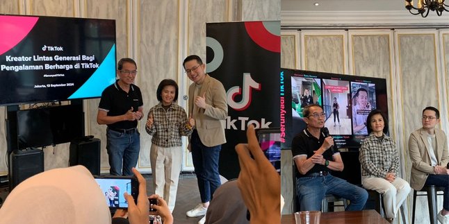 TikTok Holds Exclusive Event #SerunyadiTikTok: Cross-Generational Inspiration with Captain Hanafi, Ayen Boentoro, and Mr. Win