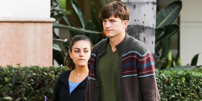 Tinggalkan Bayi, Mila Kunis - Ashton Kutcher Pilih Kencan Mesra