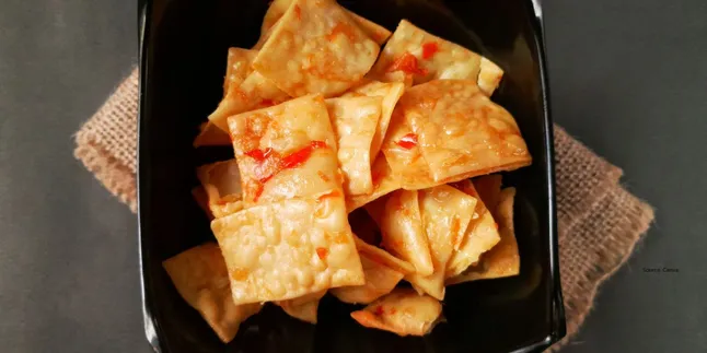 Tips Mengolah Keripik Kulit Pangsit Jadi Renyah dan Lezat tanpa Menyerap Banyak Minyak