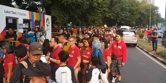 Titiek Soeharto Bersama Mayangsari Ikut Nonton Pembukaan Asian Games 2018