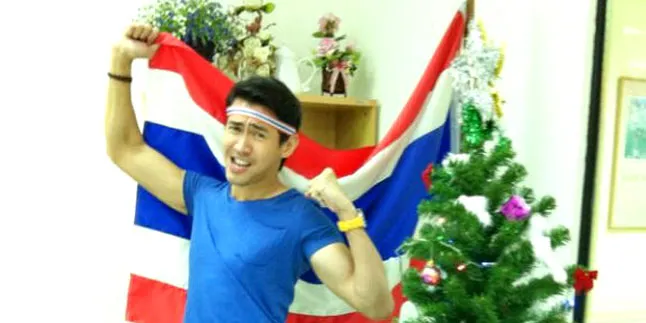 Tolak RUU Amnesti Politik, Hessel Steven Ikut Demo di Bangkok