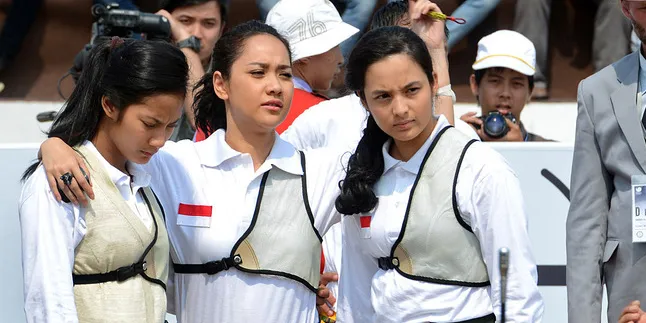 Totalitas Akting Demi '3 SRIKANDI', BCL Sempat Cedera dan Lebam Totalitas Akting Demi '3 SRIKANDI', BCL Sempat Cedera dan Lebam