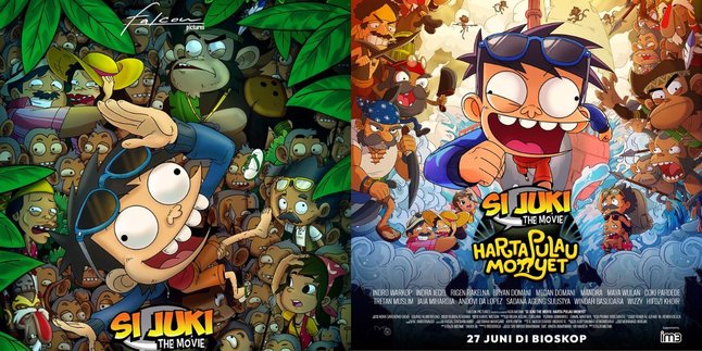 Seven Years After the First Film, Animation 'SI JUKI THE MOVIE: HARTA PULAU MONYET' Ready to be Released in Theaters