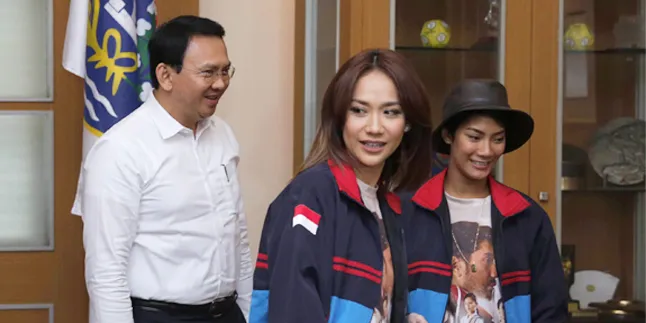 Tukar Pikiran, Pemain '3 SRIKANDI' Datangi Kantor Gubernur Ahok