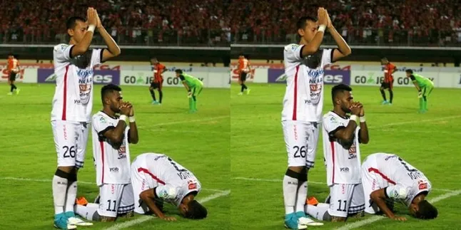 Tunjukkan Keberagaman, Foto 3 Pemain Bali United Ini Jadi Viral
