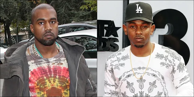 Tur Bareng, Kanye West dan Kendrick Lamar Tak Saling Sapa