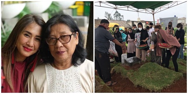 Passing Away, Cut Memey Unable to Hold Back Tears Seeing Her Mother Lowered into Lahat Grave