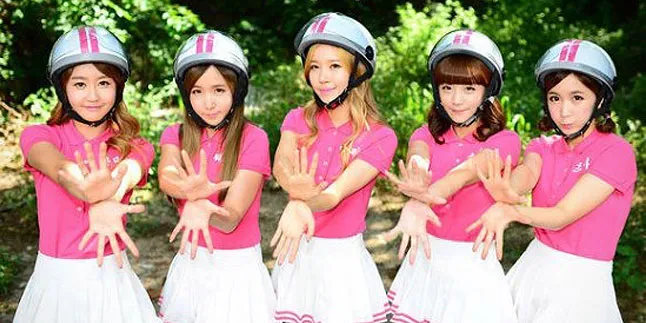 TV Amerika Sebut Crayon Pop Penerus 'Gangnam Style'