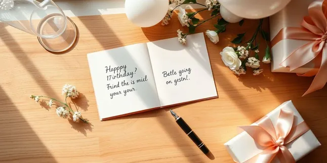 Ucapan 17 Tahun Bahasa Inggris: Kumpulan Lengkap untuk Perayaan Sweet Seventeen