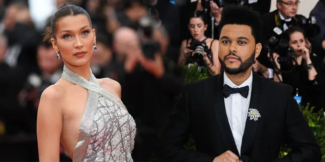 Ucapkan Selamat Ulang Tahun, The Weeknd Cium Mesra Bella Hadid
