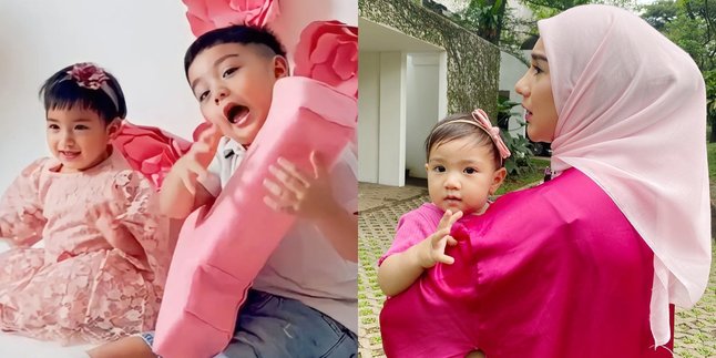 1st Birthday Without Ammar Zoni, Here are 7 Adorable Photos of Amala, Irish Bella's Daughter - So Cute When Wearing a Hijab