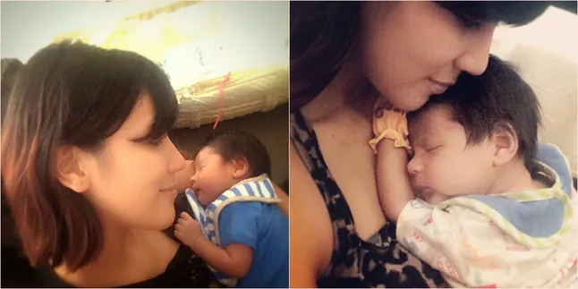 Ultah, Sharena Gunawan Selfie Bareng Si Baby Ganteng!