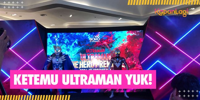 Ultraman Appears in Indonesia through Ultraman The Hero Premiere 2024 Showcase at Neo Soho