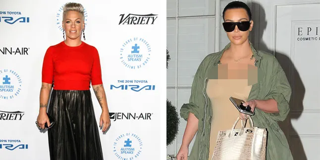 Kim Kardashian Unggah Nude Selfie, Pink Sindir Keras! Kim Kardashian Unggah Nude Selfie, Pink Sindir Keras!