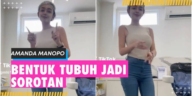 Upload Dance Video, Amanda Manopo's Body Shape Becomes the Spotlight of Netizens