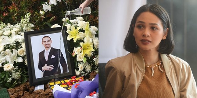 Revealing Ashraf Sinclair's Condition Before Being Buried, Andien Aisyah: Calm, Happy, Even Smiling