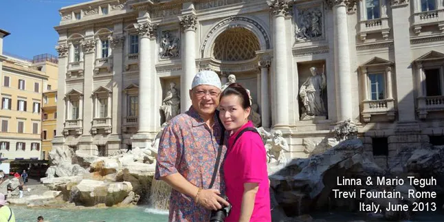 Ungkapan Kasih Sayang & Kesetiaan Linna Teguh Kepada Sang Suami