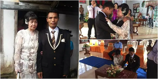Unik, Pemuda Berusia 28 Tahun Ini Nikahi Nenek Usia 82 Tahun