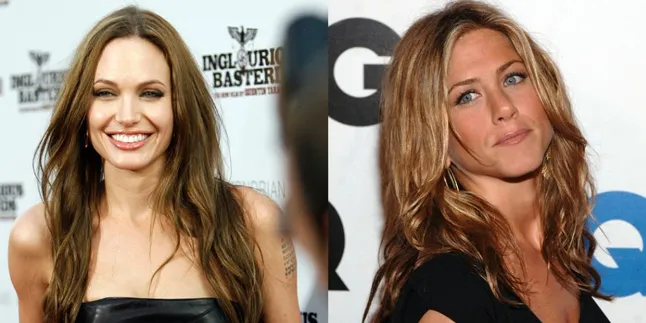 Ups! Angelina Jolie - Jennifer Aniston Nyaris Berpapasan
