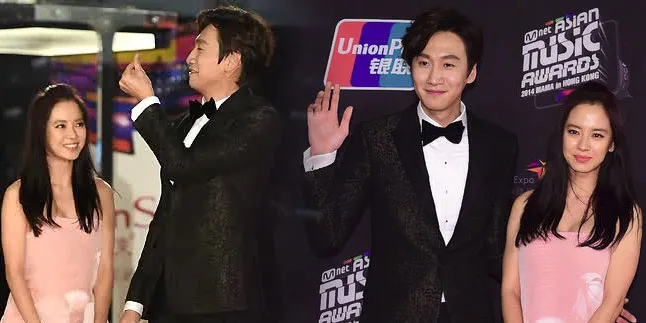Ups! Lee Kwang Soo Jelalatan Lihat Song Ji Hyo Pakai Gaun Terbuka