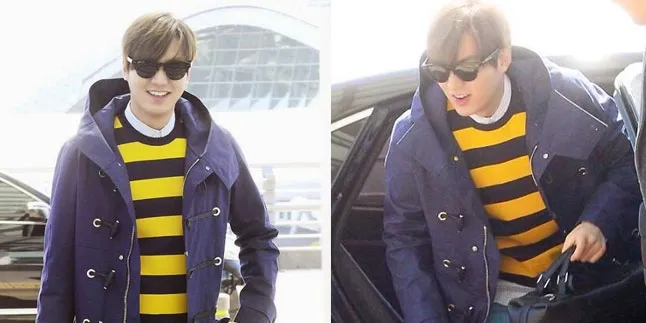Ups, Lee Min Ho Malu Gara-Gara Baju Yang Dibilang Mirip Lebah?