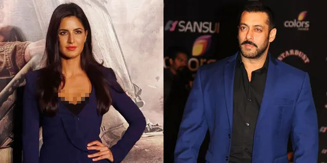 Ups, Salman Khan Beri Kejutan Manis Pada Katrina di Depan Publik