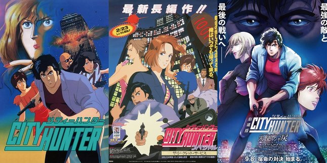 Correct Order to Watch CITY HUNTER Anime from 1987 - Latest 2023